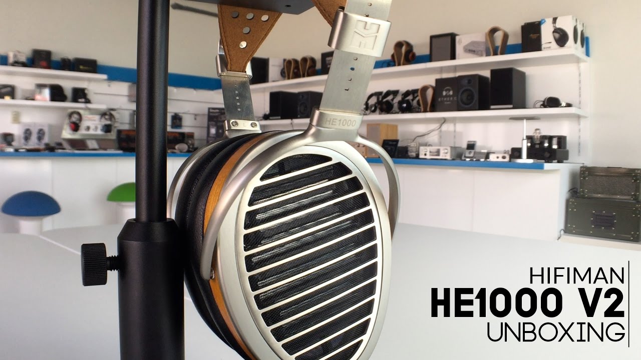 Hifiman HE-1000 V2 Headphones Unboxing 