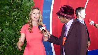 Young Sheldon Interview With Zoe Perry At CTV Upfront 2017