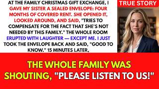 Details At the Family Christmas Gift Exchange, My Family Laughed When My Sister Mocked Me...| Revenge Tools Update