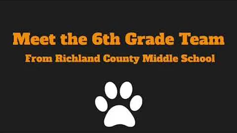 RCMS 6th Grade Team 2020-2021