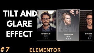 Elementor 3D Tilt & Glare Effect 2024 I WordPress & Elementor Tutorial for Beginners