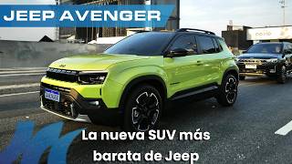 Nuevo Jeep Avenger 2026 | El SUV más barato de la marca | Características y detalles.
