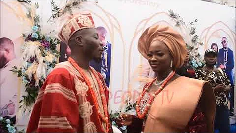 Watch How Pasuma's Daughter, Barakat & Hubby Cut Cake @ Their Wedding