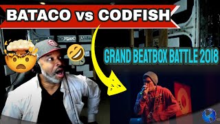 BATACO vs CODFISH | Grand Beatbox SHOWCASE Battle 2018 - Producer Reaction