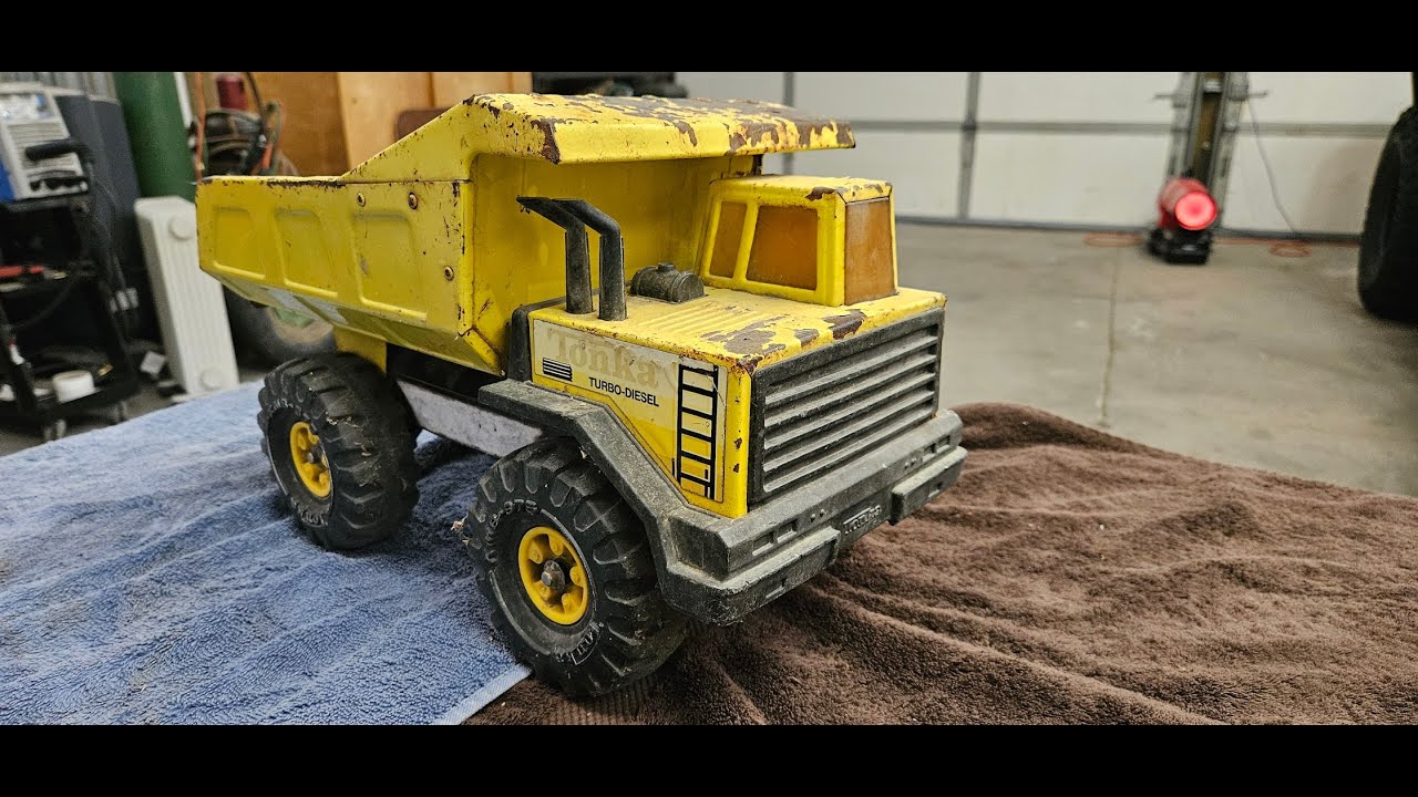 Tonka Mighty Dump Truck.