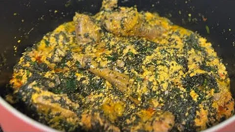 How to Perfectly Make Egusi Soup with Guinea Fowl | Step-by-Step Recipe