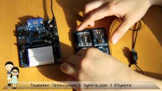 Tymkrs PWMing the hBridge and Getting Started with xBee