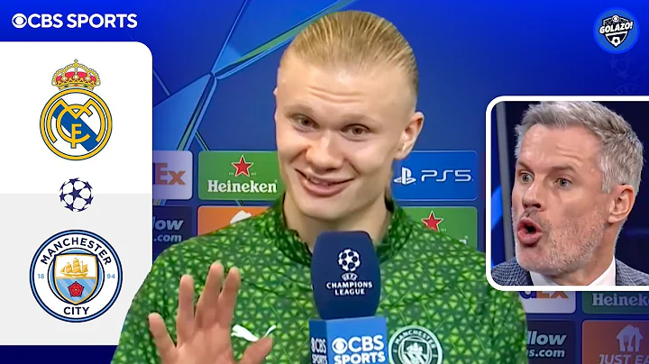 REACTION from Erling Haaland as Manchester City defeat Real Madrid | UCL Today