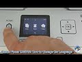 Canon Pixma MG5753: How to Change the Selected Language