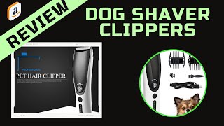 🐶 Dog Shaver Clippers Cordless Pet Hair Trimmer Low Noise Battery Electric Pet Shaver Puppy Grooming