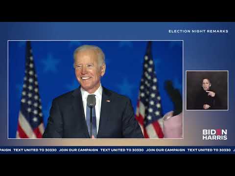 Joe Biden Speaks LIVE on Election Night from Wilmington, Delaware