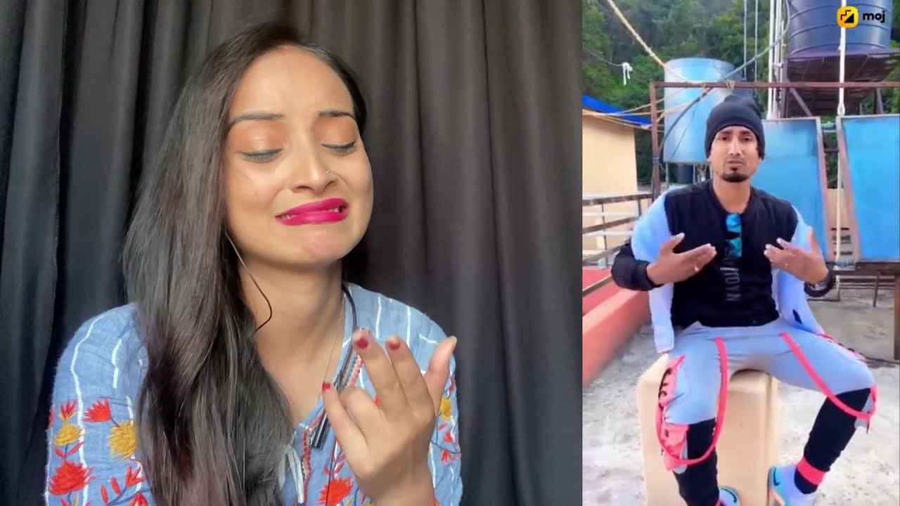 भौजी चुम्मा नहीं देती है 😂 Comdey Mani Meraj Vines | Reaction funny Video Mani Meraj