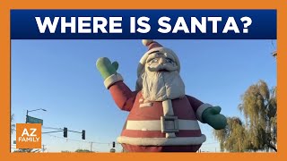 Where is Santa? Phoenix Christmas Tree lot searching for stolen inflatable