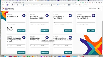 Viewing Student Progress in Edgenuity
