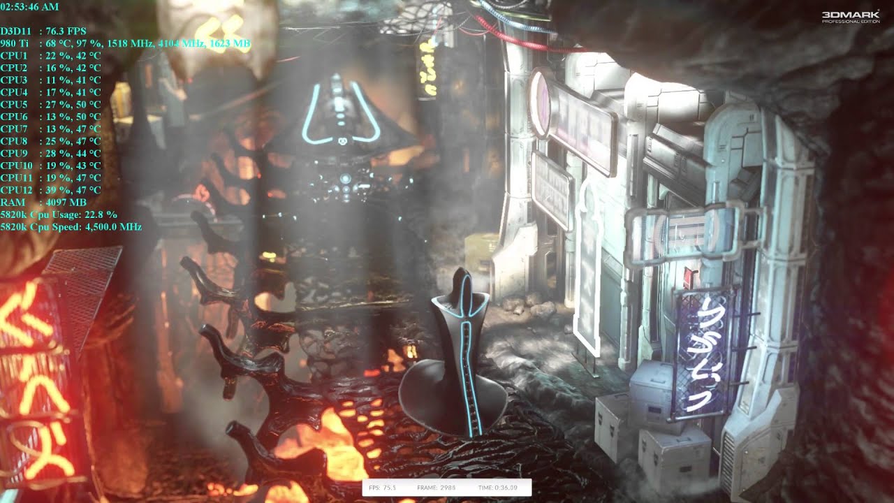 GTX 980 Ti FireStrike Benchmark