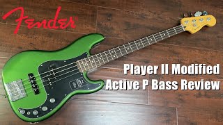 Fender Player II Modified Active P Bass Review