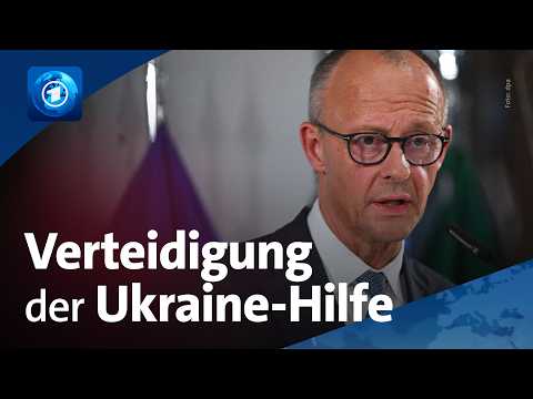 Kanzler Merz bei Verleihung des Westfälischen Friedenspreises an die NATO