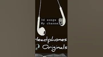 original 3d songs in my channel #3dsongs #originalaudio