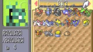 Pokemon Ruby and Sapphire Using Cheat Code Pokemon.wmv