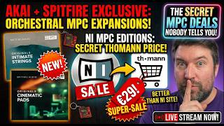 Akai + Spitfire Orchestral MPC Expansions! (And the Secret NI Sale)