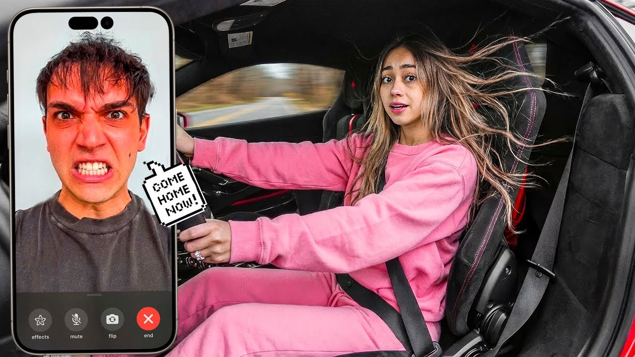 Driving My Husband's Supercar Without Him Knowing (BAD IDEA!)