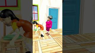 scary teacher 3d x squad girl epic moments #scaryteacher3d #3danimation #animation #cartoon
