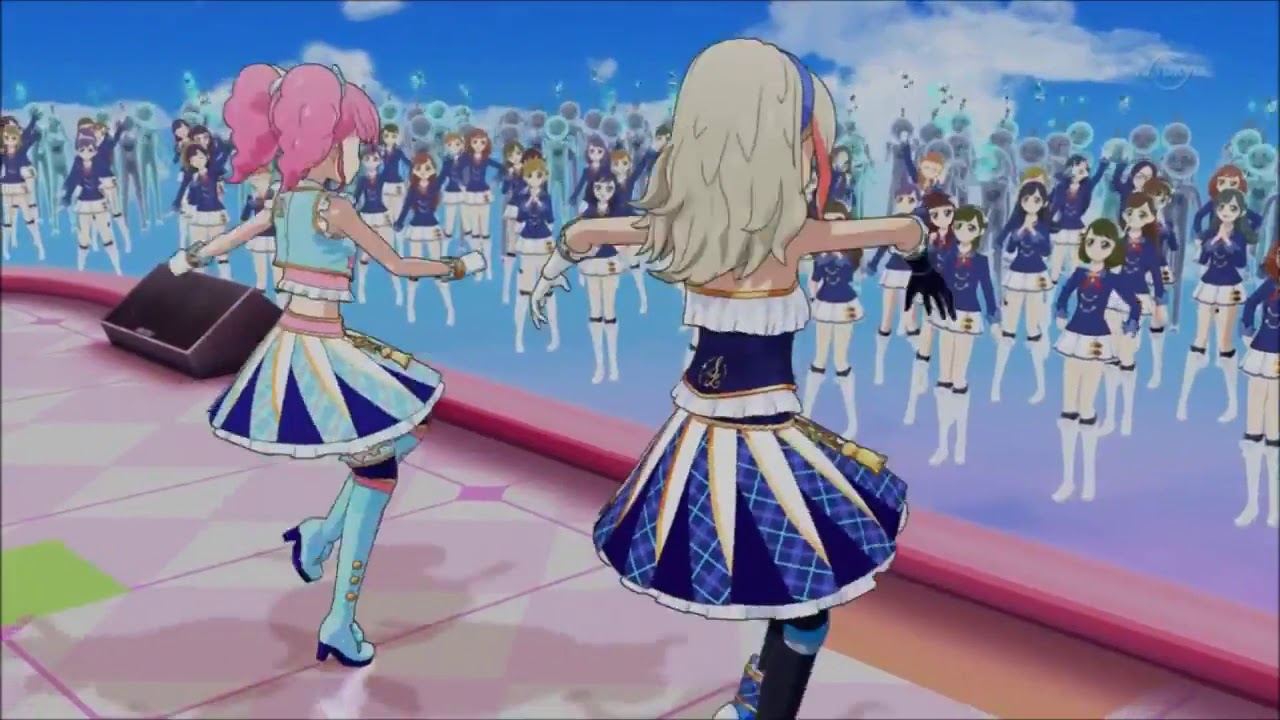 Aikatsu! Madoka Amahane and Rin Kurosawa Let's Aikatsu! Stage