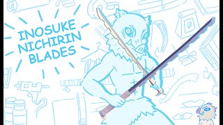 Inosuke Nichirin Blades 'Tutorial' (ft. crude animations)
