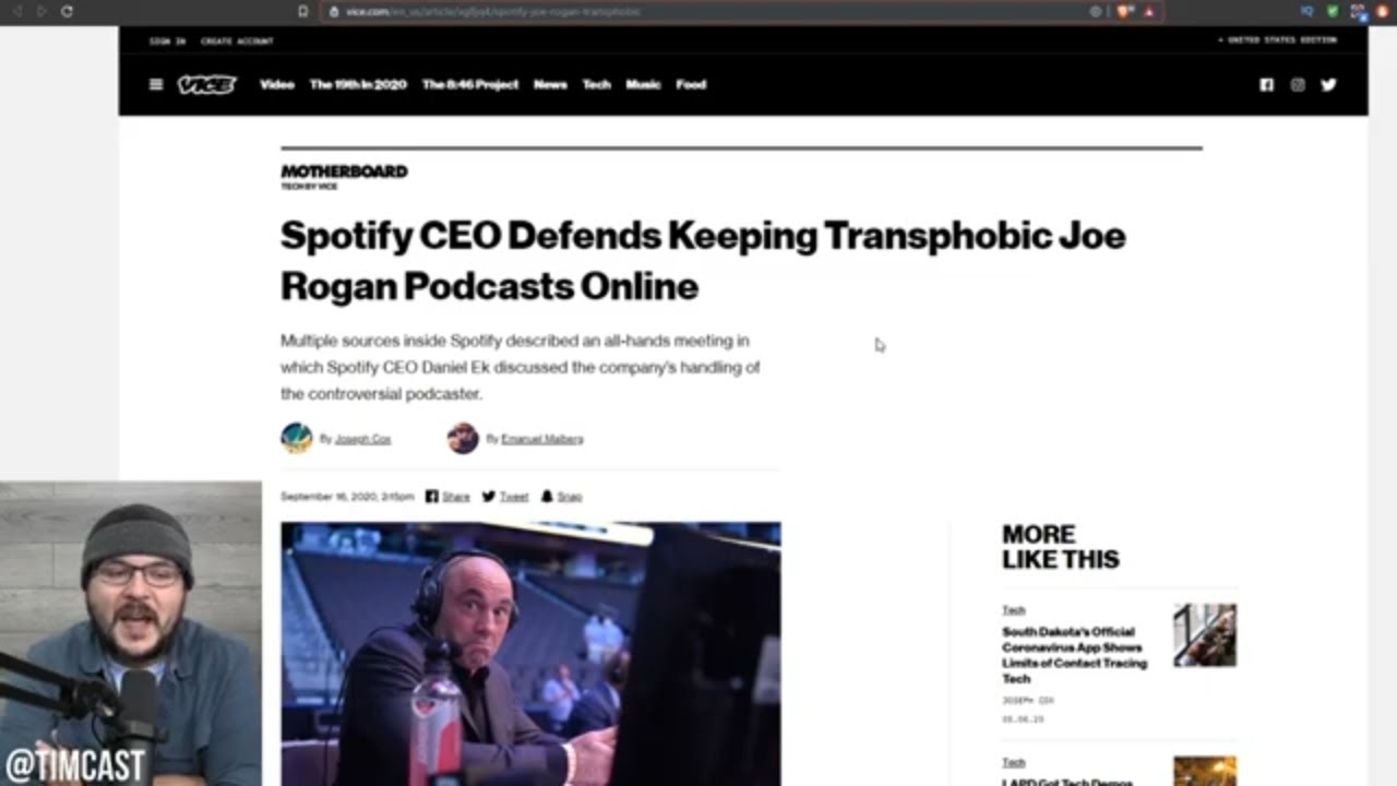 Spotify Employees ALREADY Trying To Get Joe Rogan Banned, Several Episodes REMOVED Already