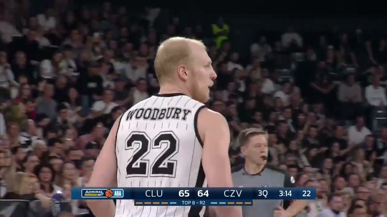 AdmiralBet ABA League 2025/26, ext. HL, Top 8 R2: U-BT Cluj-Napoca - C. zvezda Meridianbet (8.3.26)