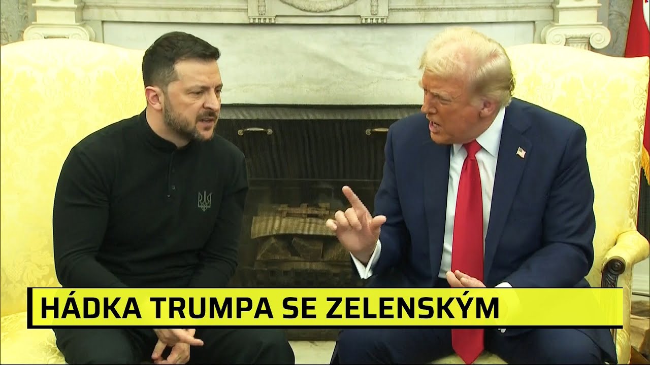 Hádka v Bílém domě: Trump s Vancem chtěli po Zelenském poděkování. Válku pocítíte, opáčil