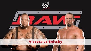 WWE Raw Live Tour in Manila 2006: Viscera vs Gene Snitsky