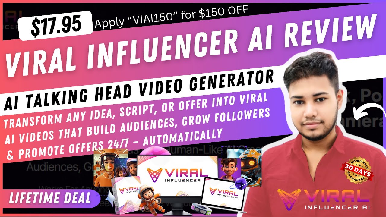 Viral Influencer AI Review 2026 🔥 Create AI Talking Influencers Without Showing Face!