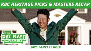 2021 RBC Heritage Picks, Bets, One and Done | 2021 Masters Recap | 2021 FANTASY GOLF PICKS