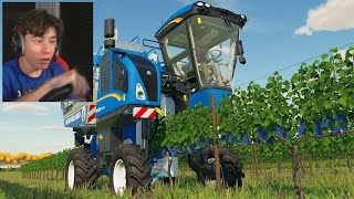 IK BEN EEN DRUIVEN BOER !! 🍇 | Farming Simulator 22