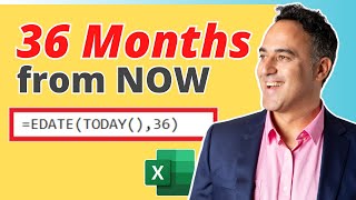 Add 36 Months to Today in Excel