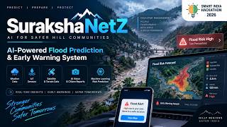 SurakshaNetZ | AI-Powered Flood Prediction & Early Warning System | SIH 2026