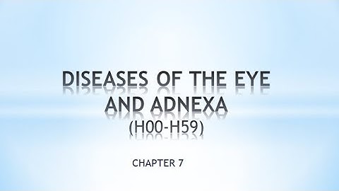 ICD-10-CM, GUIDELINES MALAYALAM CH 7, DISEASES OF EYE AND ADNEXA, MEDICAL CODING