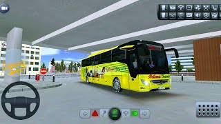 new skin mersedes Bezn travogo bus simulator Ultimate #516 bus simulator games for Android gameplay screenshot 2