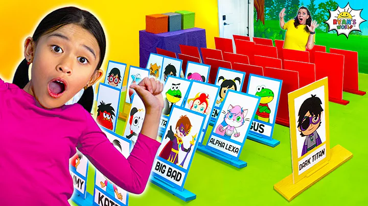 KIDS VS ADULTS Giant Guess Who Board Game!