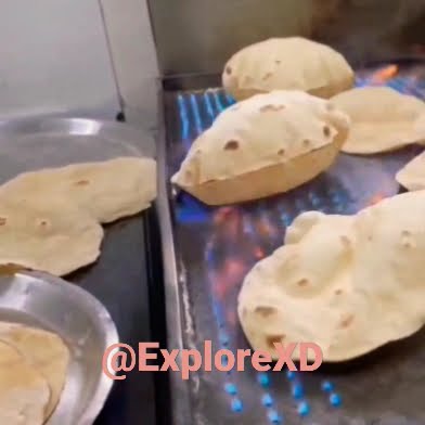 Bulk Roti Chapati Making #food #breakfast #shorts #indianfood - YouTube