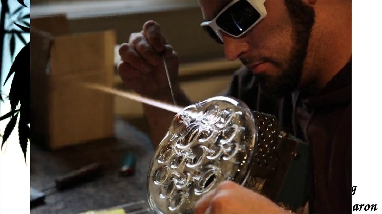 Swiss Perc Bong by Nate Dizzle - Clear