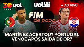 CRISTIANO RONALDO SAI IRRITADO, MAS PORTUGAL CONSEGUE VITÓRIA INSANA CONTRA CROÁCIA! AO VIVO