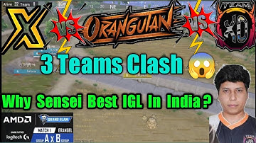 XO Sensei Best IGL In India 🤨 | How XO Sensei Handle 3rd Party  From Team Xspark 🤯 ?