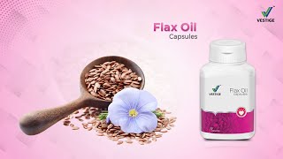 Vestige Flax Oil Capsules (English) | #shorts