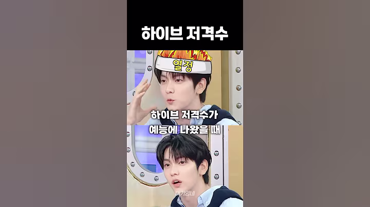 하이브 저격수가 예능에 나왔을 때