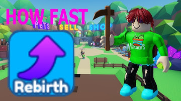 how do you rebirth super fast in mining simulator 2