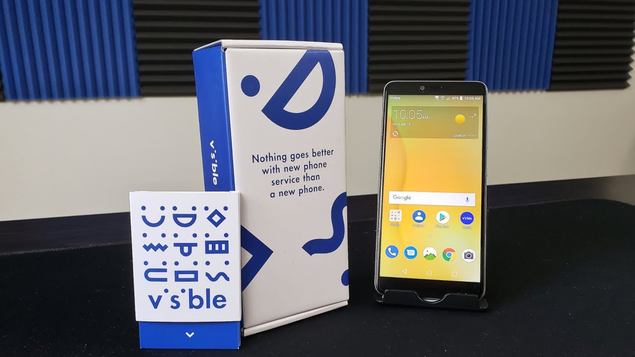 Zte R2 Unboxing and First Boot Up Visible Wireless (Free Phone Promo)