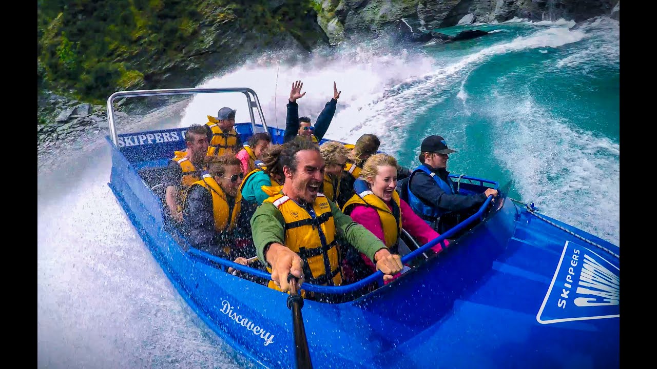 behind the scenes - jetboating! - play on in new zealand