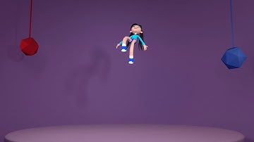 Trampoline Lee - Physical Animation Cycle